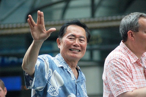 William Shatner and George Takei