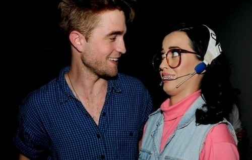 Katy Perry and Robert Pattinson