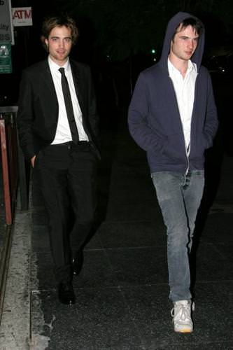 Robert Pattinson and Tom Sturridge