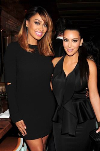 Kim Kardashian and La La Vasquez